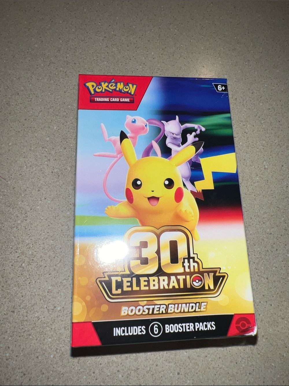 NIB 6pk Pokemon TCG: 30th Celebration Booster Bundle
